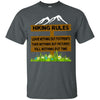 Hiking rules, hiking shirt