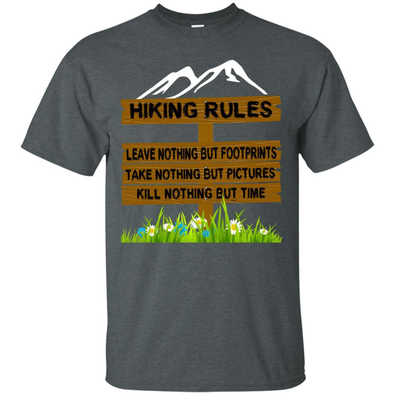 Hiking rules, hiking shirt