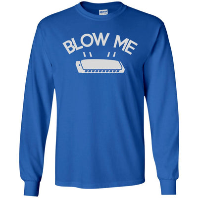 Blow Me Harmonica Shirt