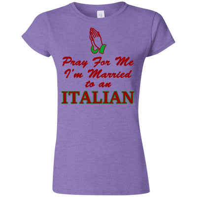 Pray For Italian Husband Shirt