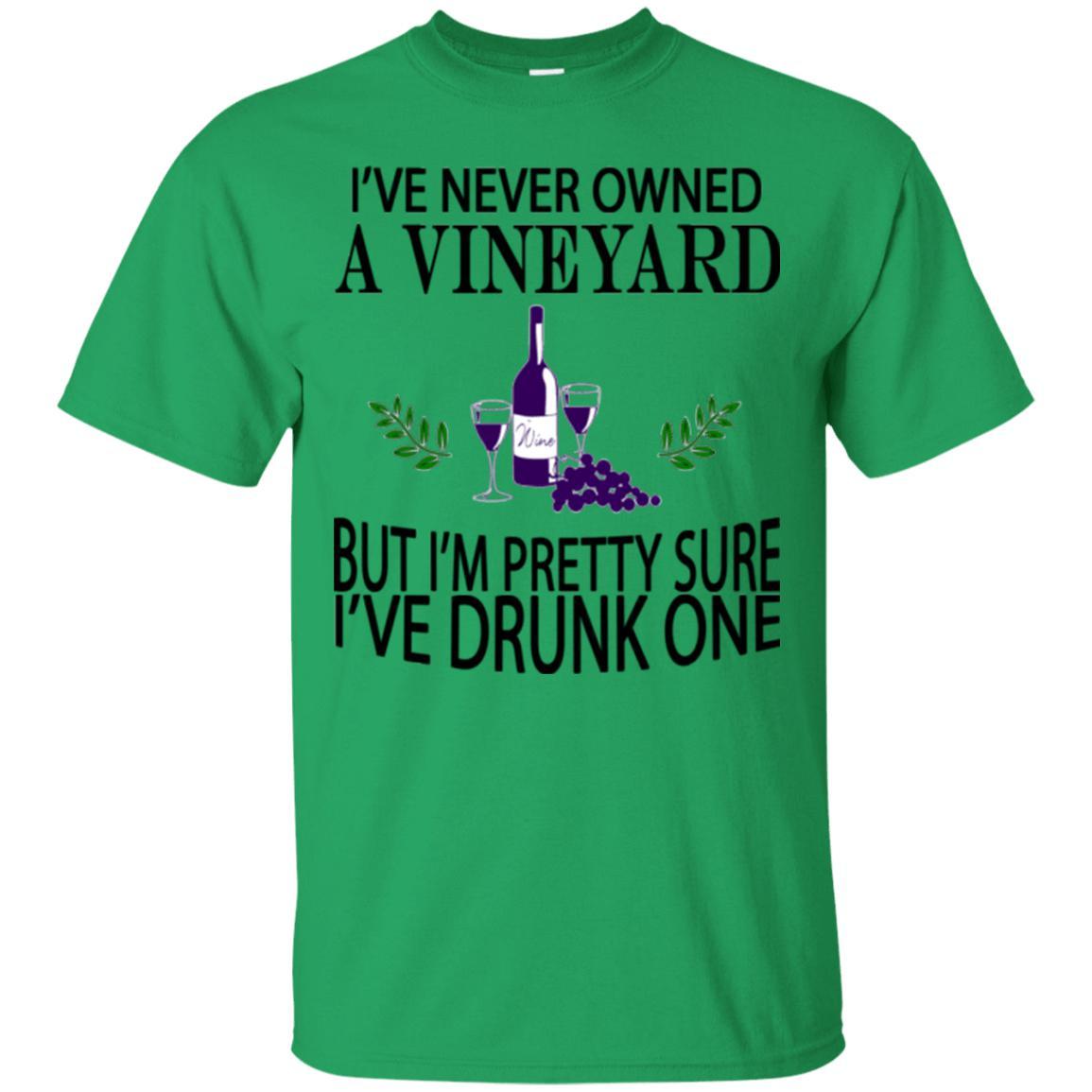 Drunk a Vineyard Wine Shirt