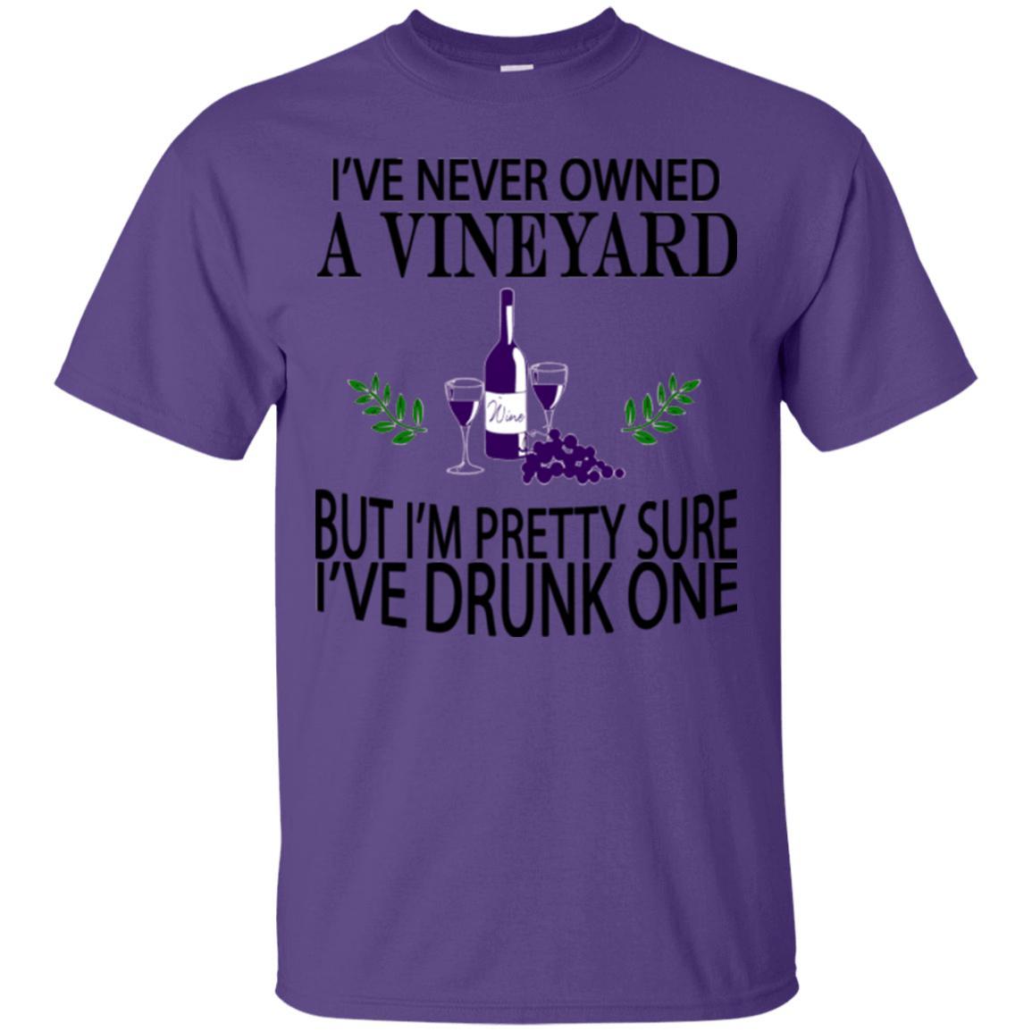 Drunk a Vineyard Wine Shirt