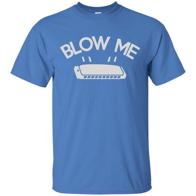 Blow Me Harmonica Shirt