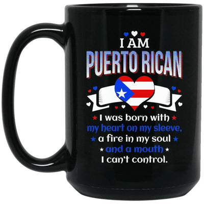 I Am Puerto Rican Mugs