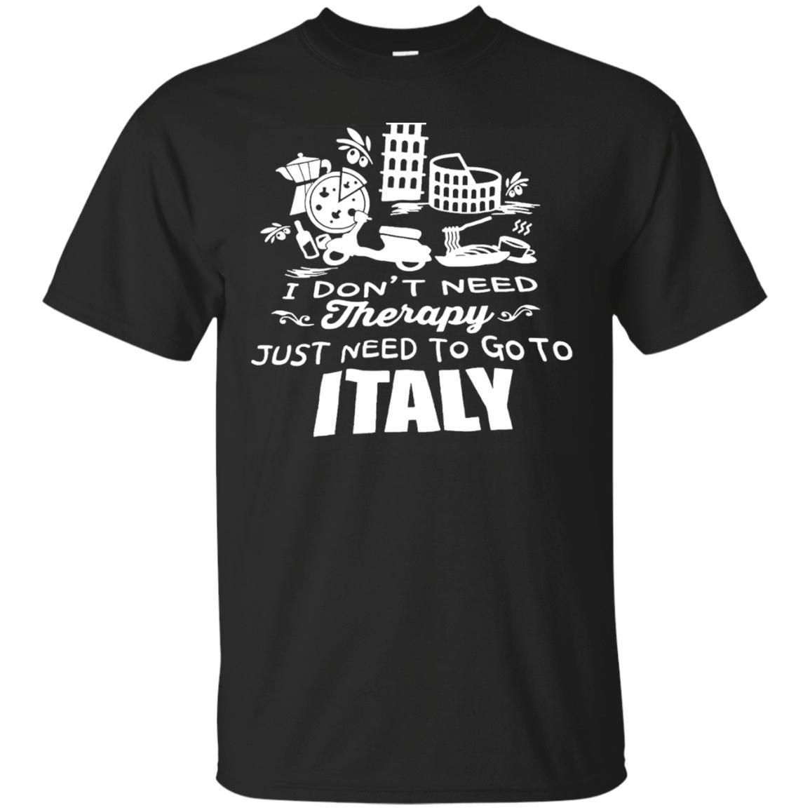 Italian Therapy Shirts Italy travel gift