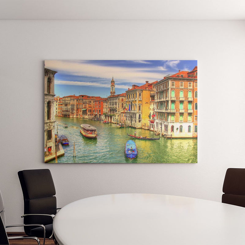 Venice Art Canvas .75in Frame