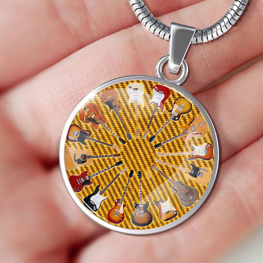 Guitars on Tweed Jewelry