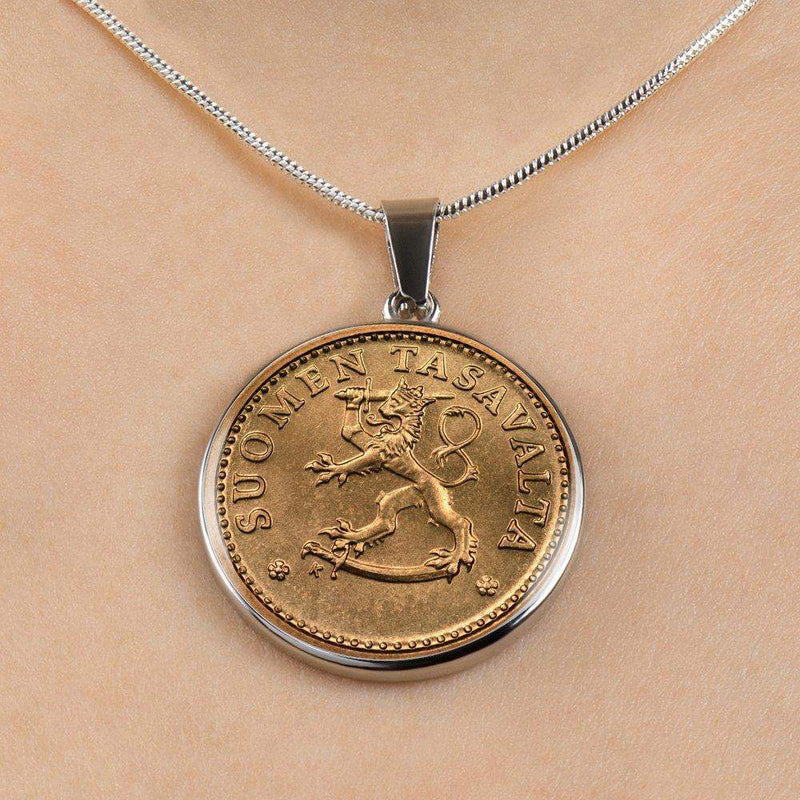 Finnish Coin Necklace