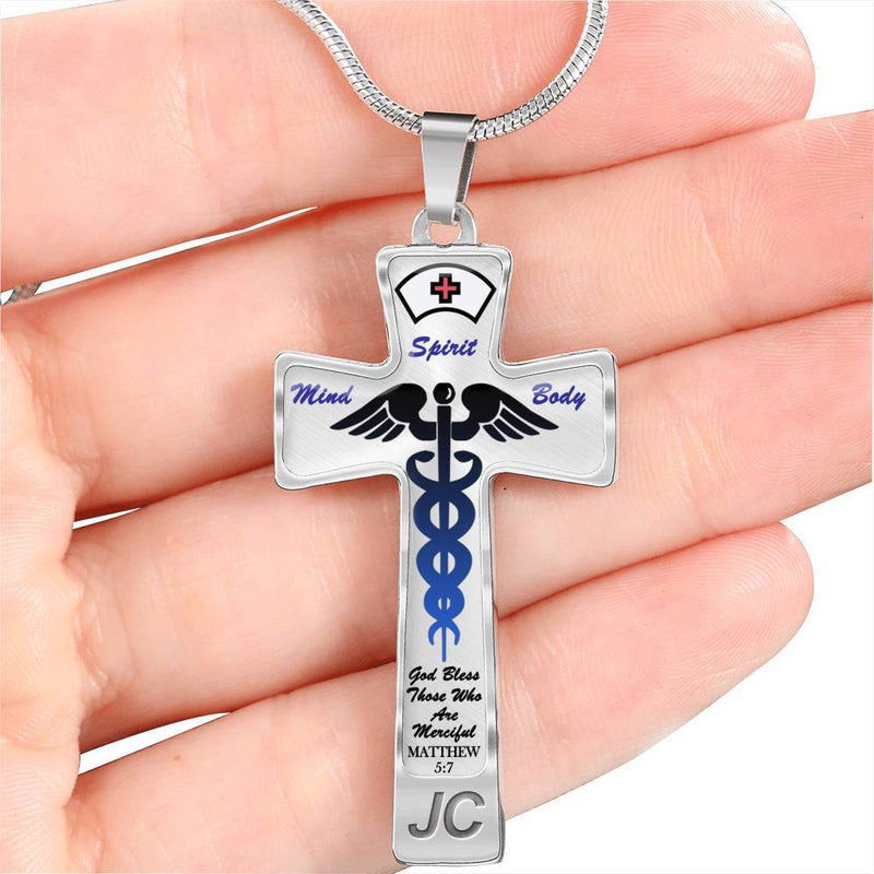Nurse Cross - Custom Engrave